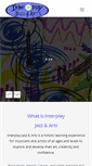 Mobile Screenshot of interplayjazzandarts.org